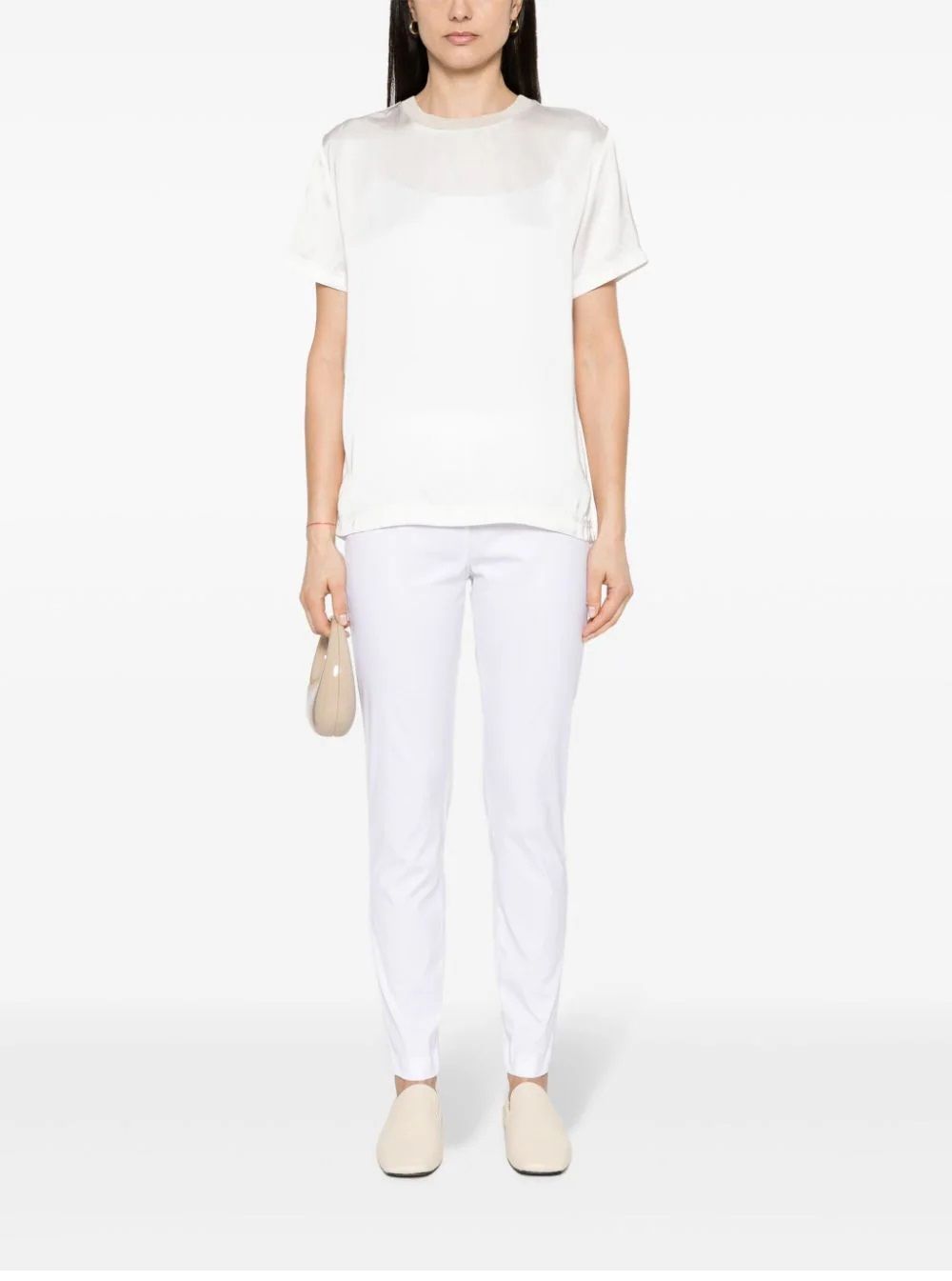FABIANA FILIPPI  Top Bianco FABIANA FILIPPI - Top Premium da Donna 100% VI Prezzo di fabbrica