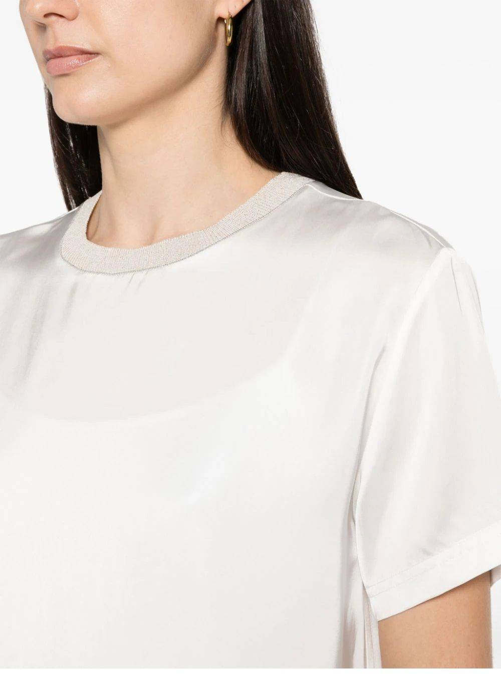 FABIANA FILIPPI  Top Bianco FABIANA FILIPPI - Top Premium da Donna 100% VI Prezzo di fabbrica