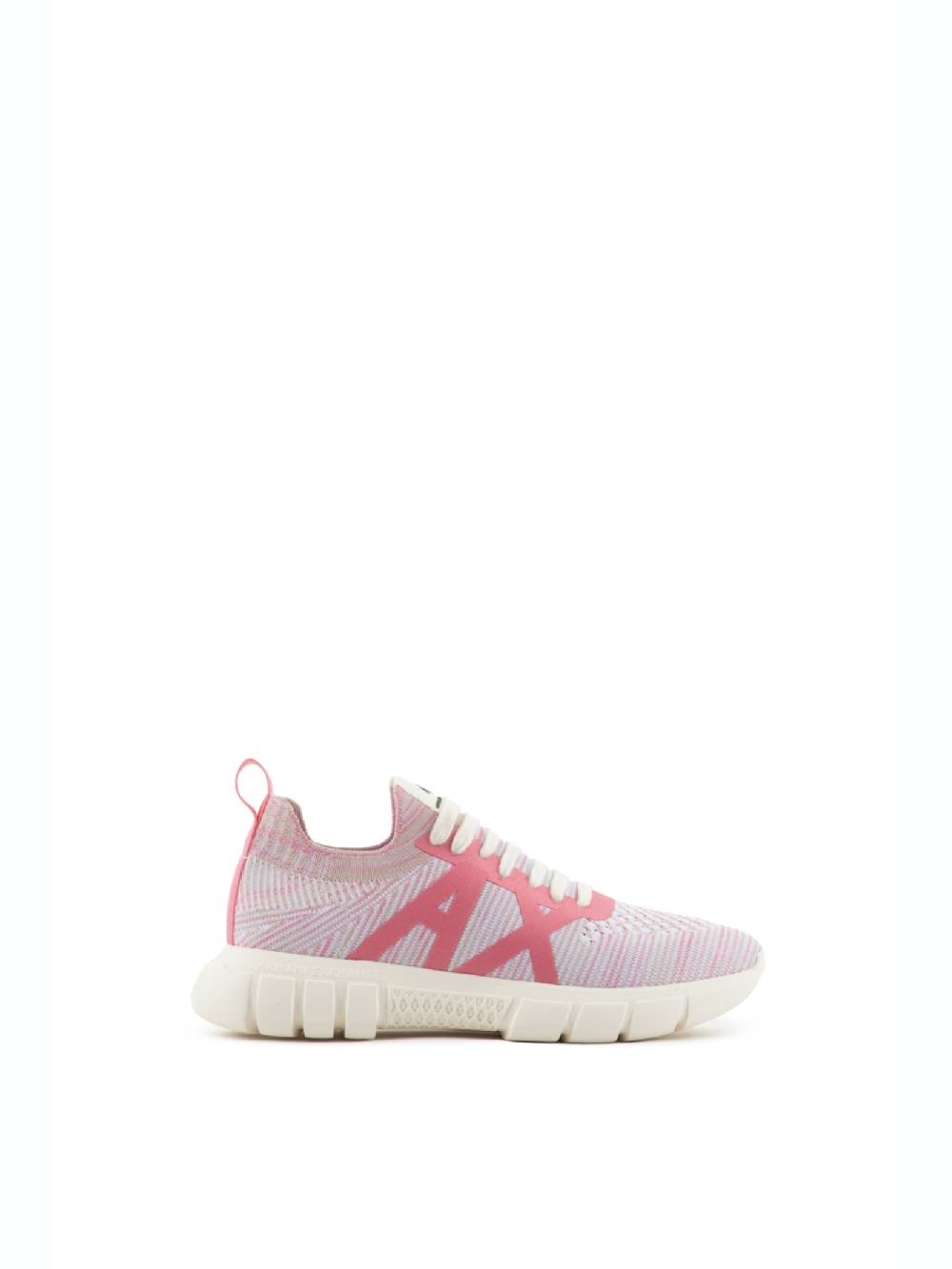 ARMANI EXCHANGE Sneakers Armani Exchange Fucsia - Pelle e Tessuto Comodi