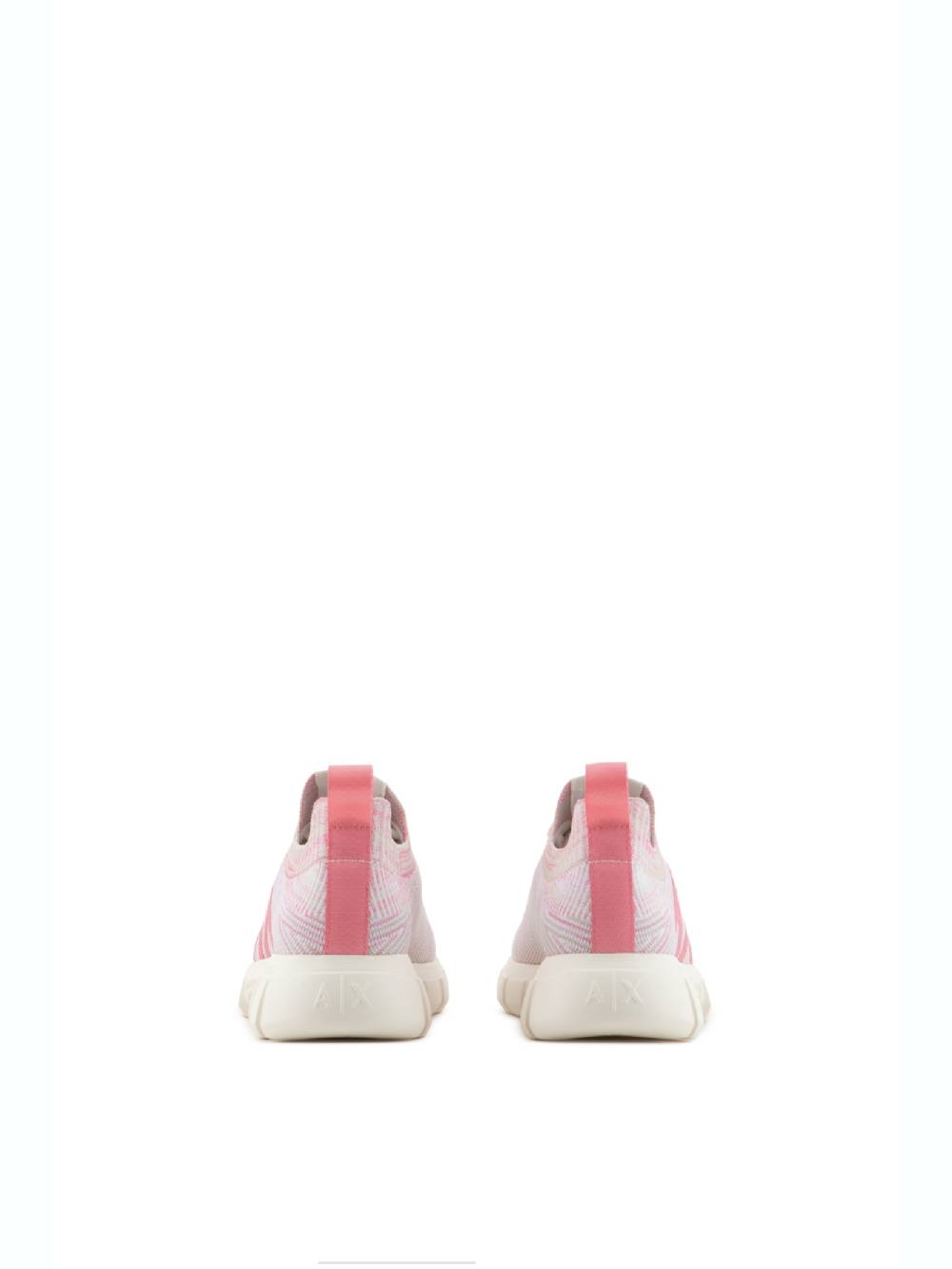 ARMANI EXCHANGE  Sneakers Armani Exchange Fucsia - Pelle e Tessuto Comodi Comprare a buon mercato