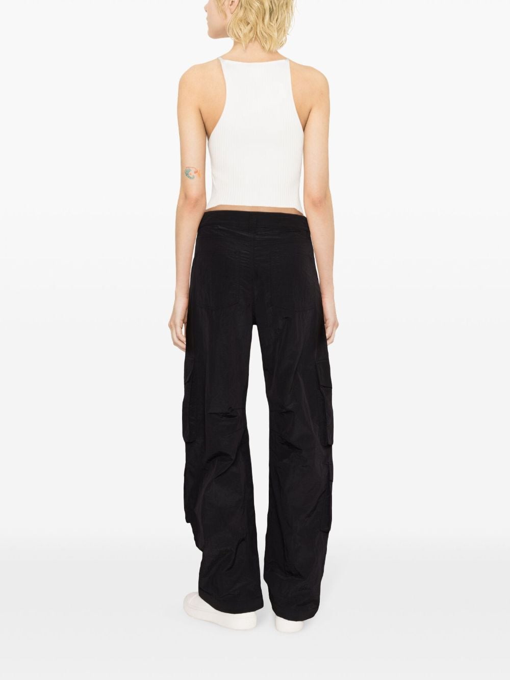 GOLDEN GOOSE  Pantaloni Neri in Nylon Golden Goose per Donne Black Friday