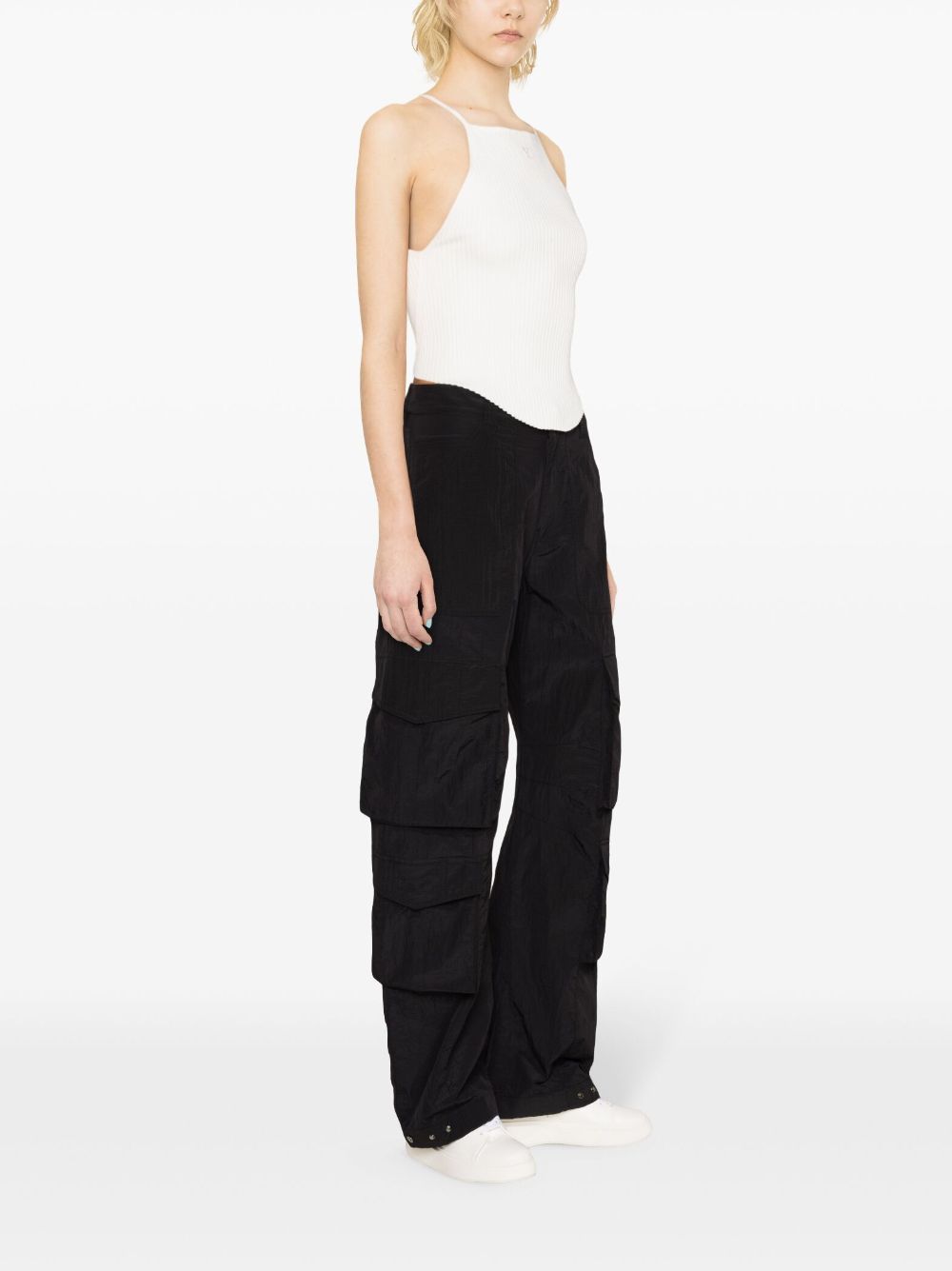 GOLDEN GOOSE  Pantaloni Neri in Nylon Golden Goose per Donne Black Friday