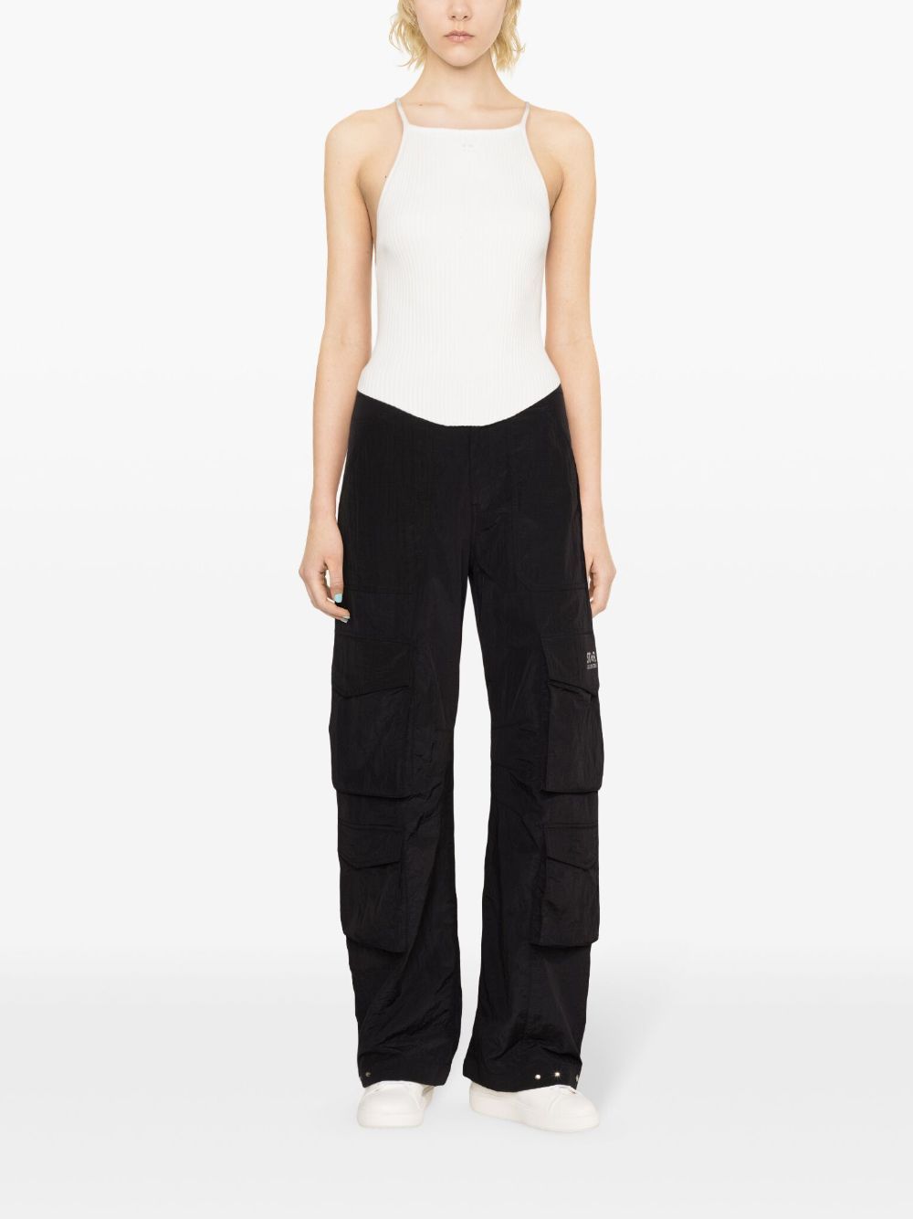 GOLDEN GOOSE  Pantaloni Neri in Nylon Golden Goose per Donne Black Friday