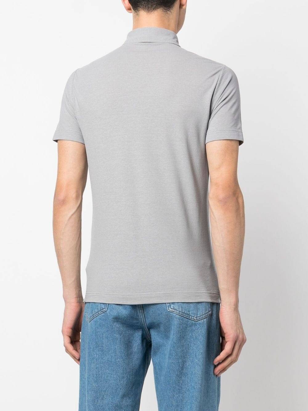 ZANONE  T-Shirt Bianca in Cotone da Uomo Zanone Offerta per la Festa della Mamma