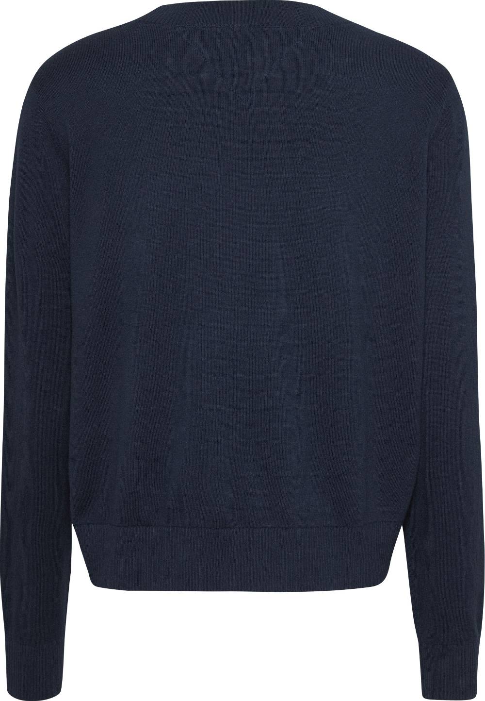 TOMMY JEANS  Felpa Slim Fit Blu da Donna Tommy Jeans Offerta Anniversario