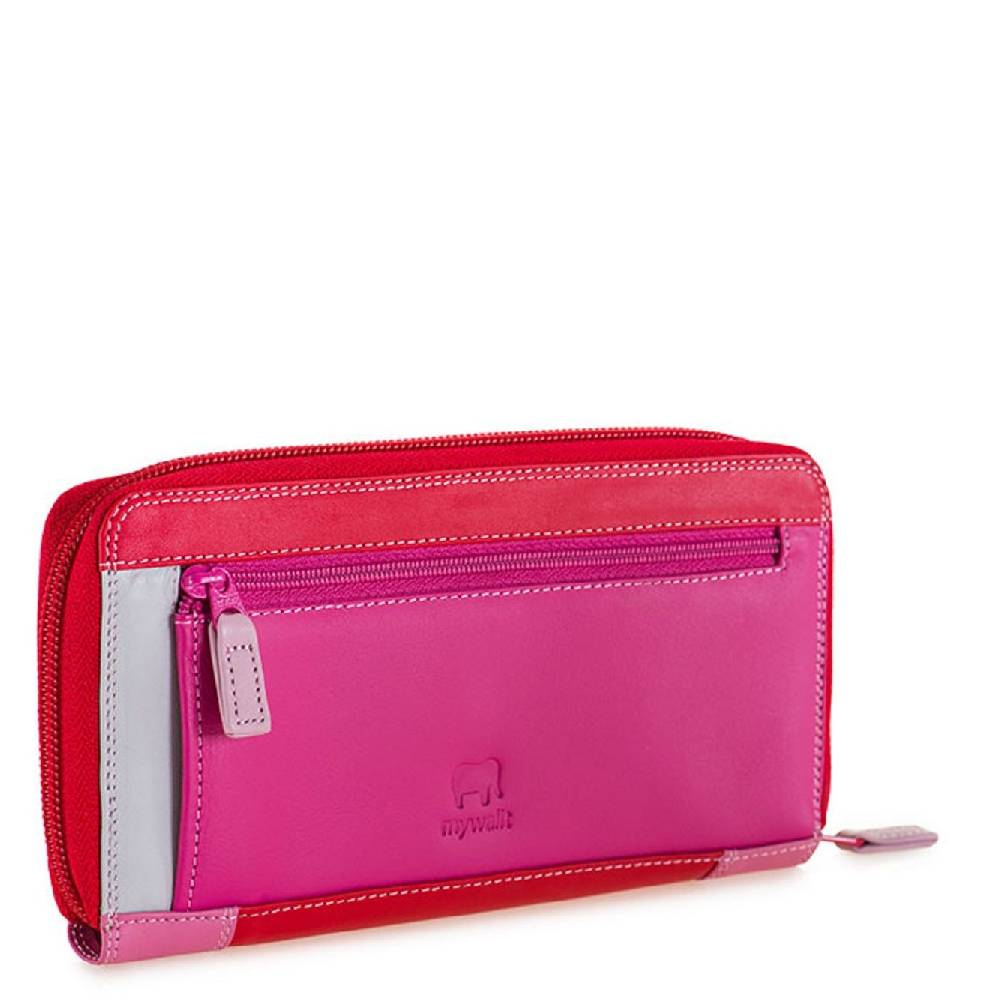 MYWALIT  Portafoglio Elegante Mywalit in Pelle Rosa - Ampio e Chic Smaltimento dello stoccaggio