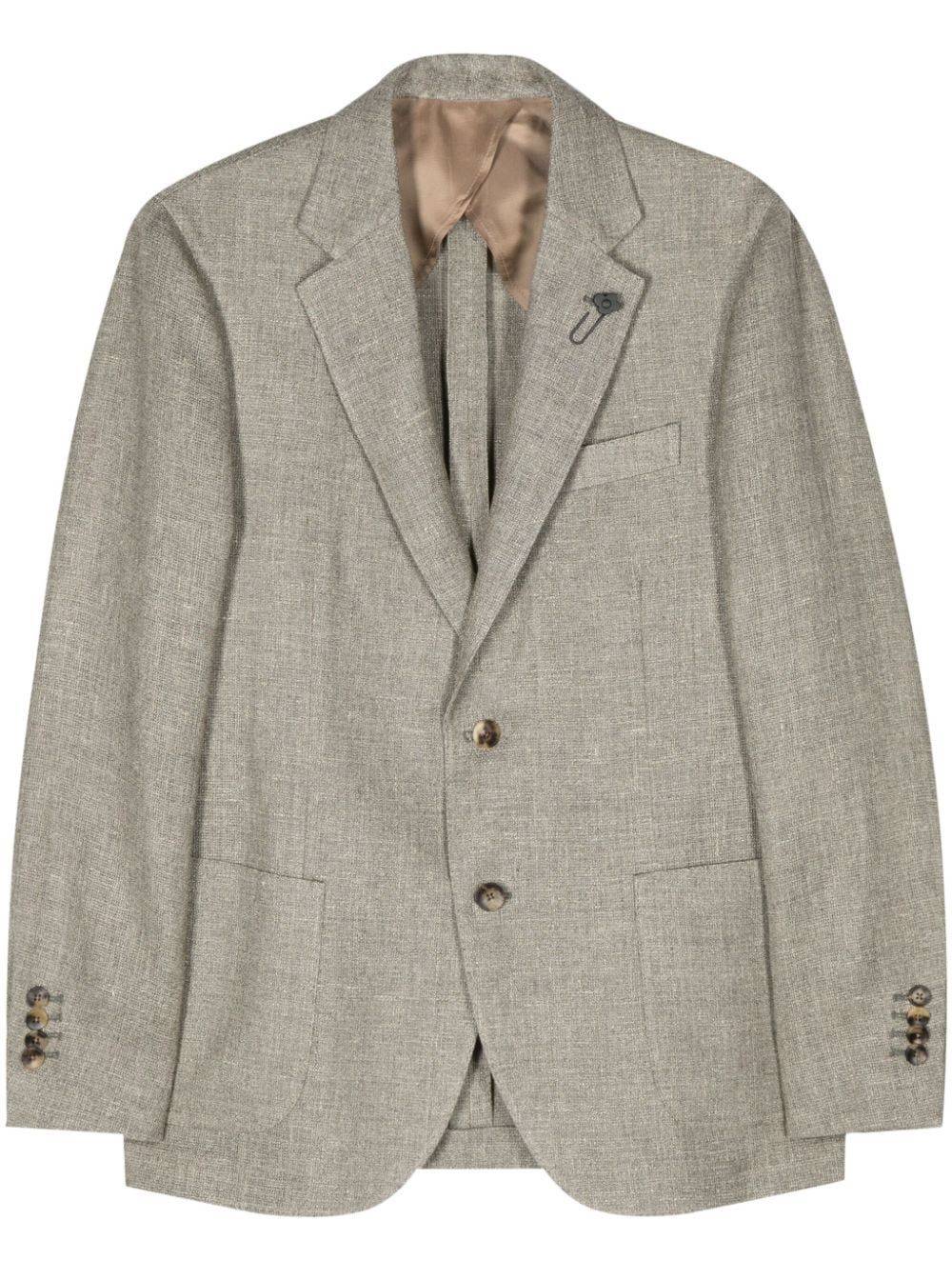 LARDINI  Giacca LARDINI Uomo Taupe - 75% Lino 25% Lana