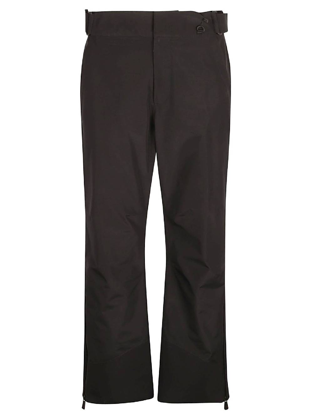 MONCLER GRENOBLE Pantaloni Neri Uomo Moncler Grenoble in Nylon con Ginocchia Imbottite