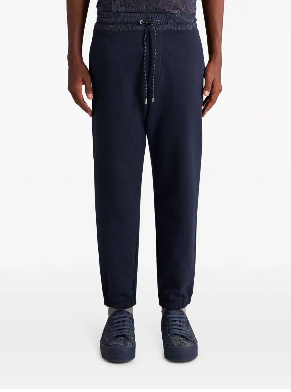 ETRO  Pantaloni Jogger ETRO Uomo Blu - Misto Cotone Latest fashion