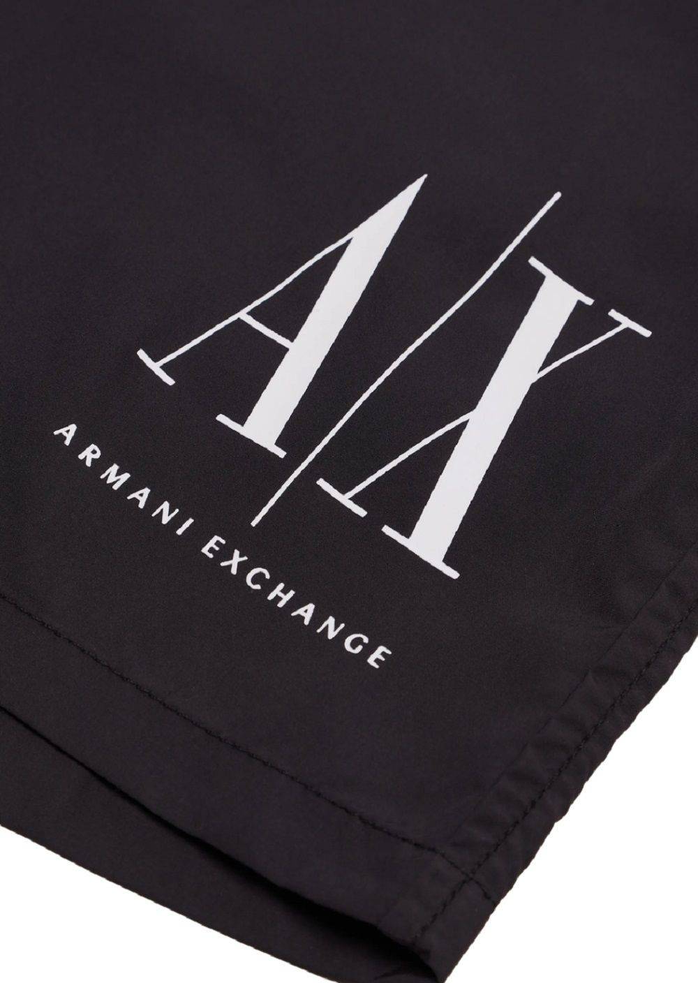 ARMANI EXCHANGE  Costume da Bagno Nero Uomo Armani Exchange Online Outlet