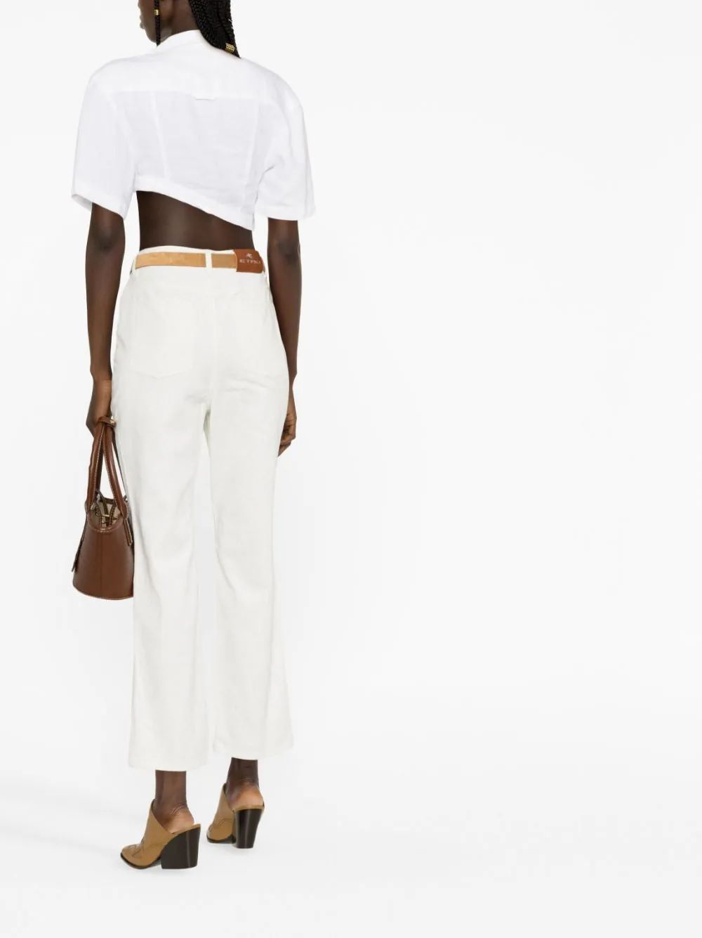 ETRO  Jeans Skinny Bianchi Elasticizzati da Donna ETRO Offerte giornaliere