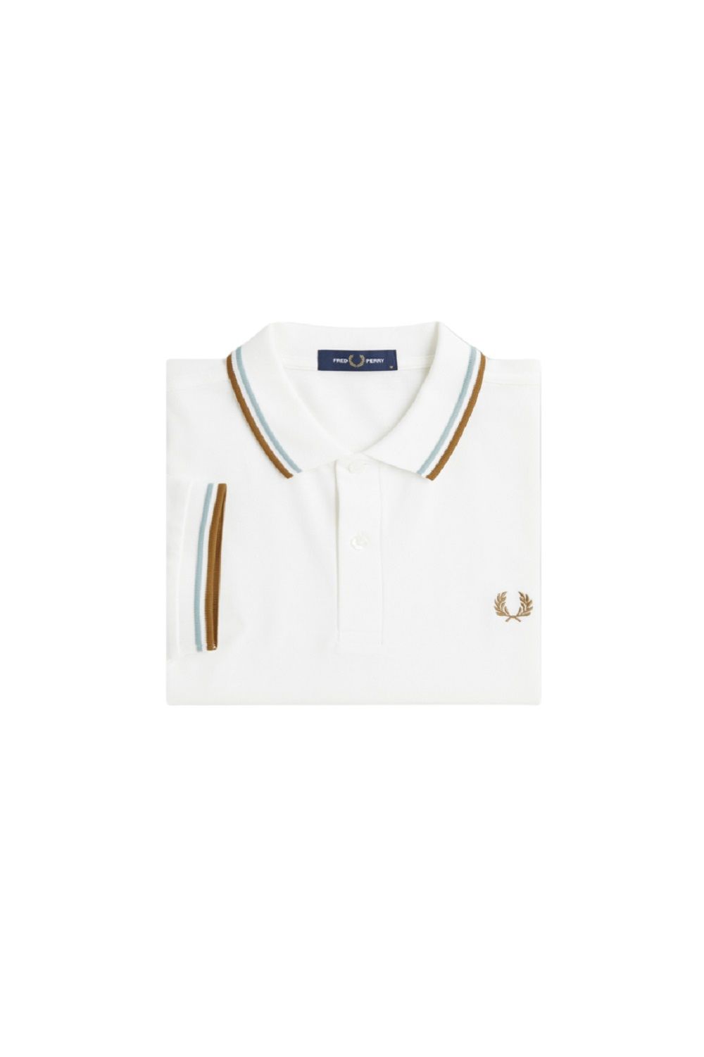 FRED PERRY  Polo Bianca Fred Perry in Cotone - Abbigliamento Uomo Offerte speciali