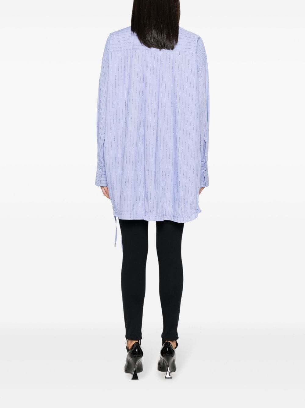ATTICO  Camicia Attico Blu in Cotone da Donna Offerta settimanale