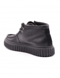 CLARKS Polacco casual uomo CLARKS TORHILL HI BLK LEA in pelle Prezzo basso