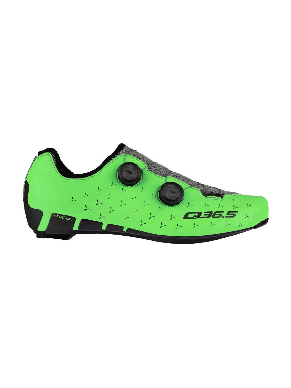 Q36.5 Unique Scarpe Strada Verde Fluo In Saldo