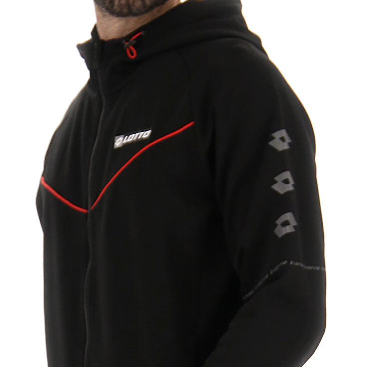 Lotto LOGO VIII SWEAT FZ HD Negozi Online