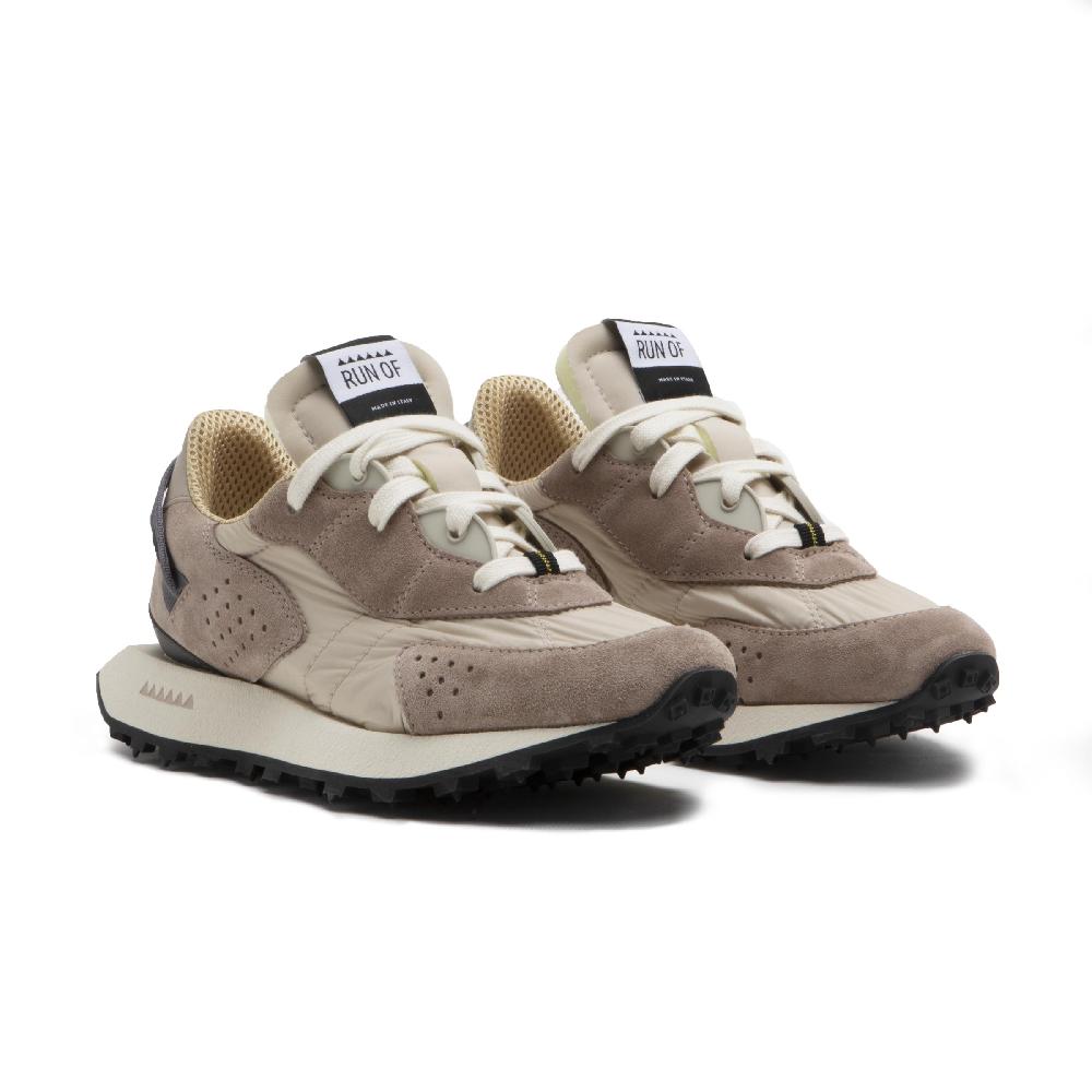 RUN OF Elio sneakers in pelle scamosciata e nylon Offerte esclusive