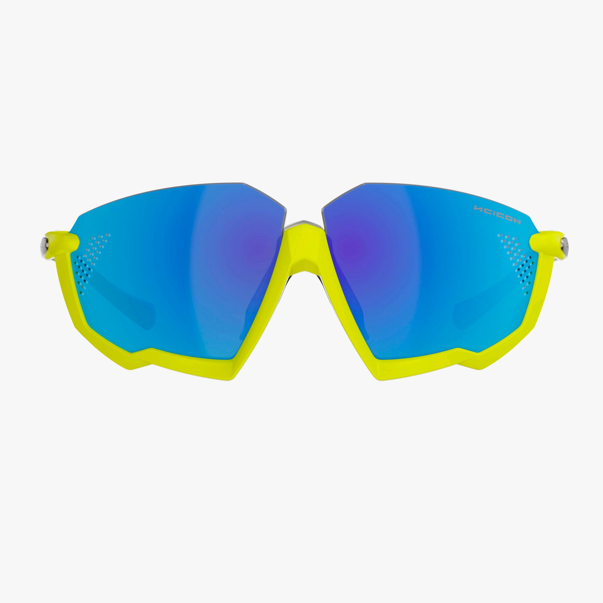 Scicon Aerojet Occhiali Ciclismo Giallo Fluo/Blu Saldi Di Fabbrica