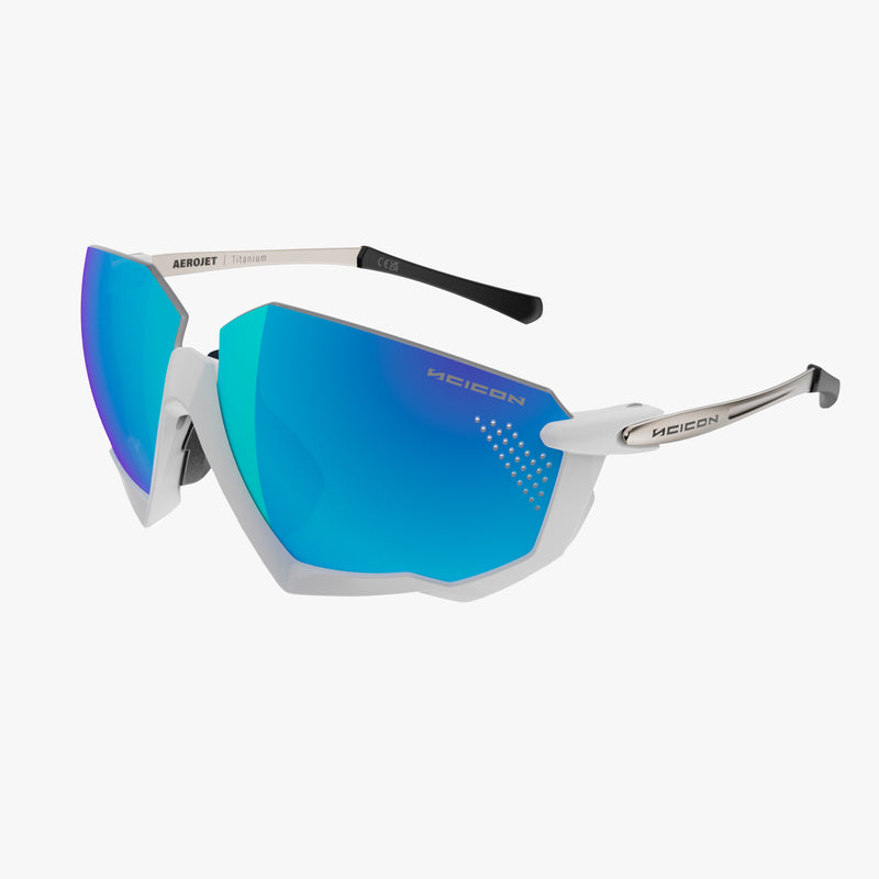 Scicon Aerojet Occhiali Ciclismo Bianco/Blu