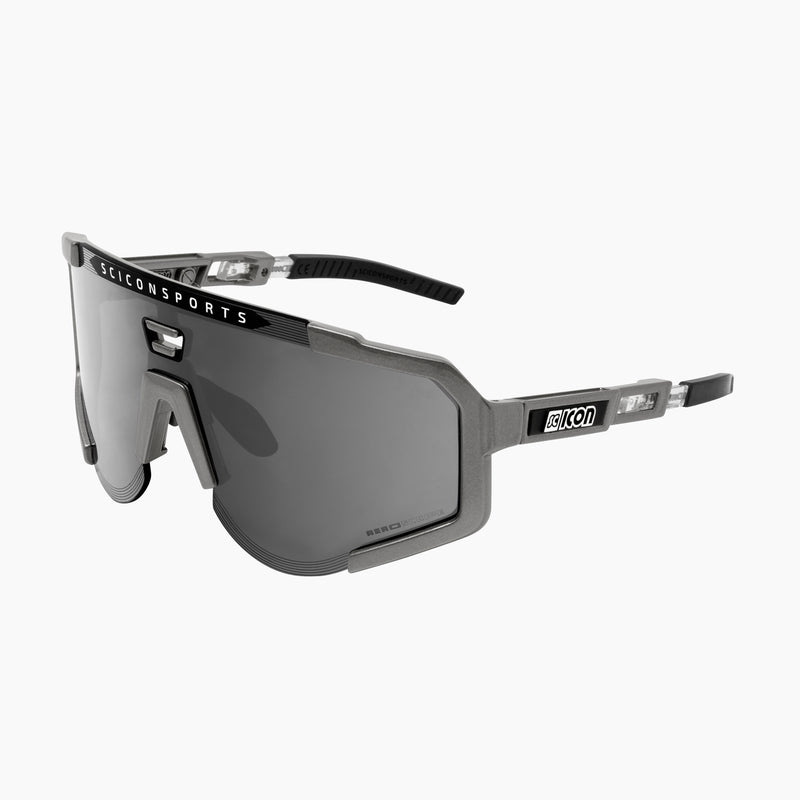 Scicon Occhiali Sportivi Aeroscope Antracite/Argento