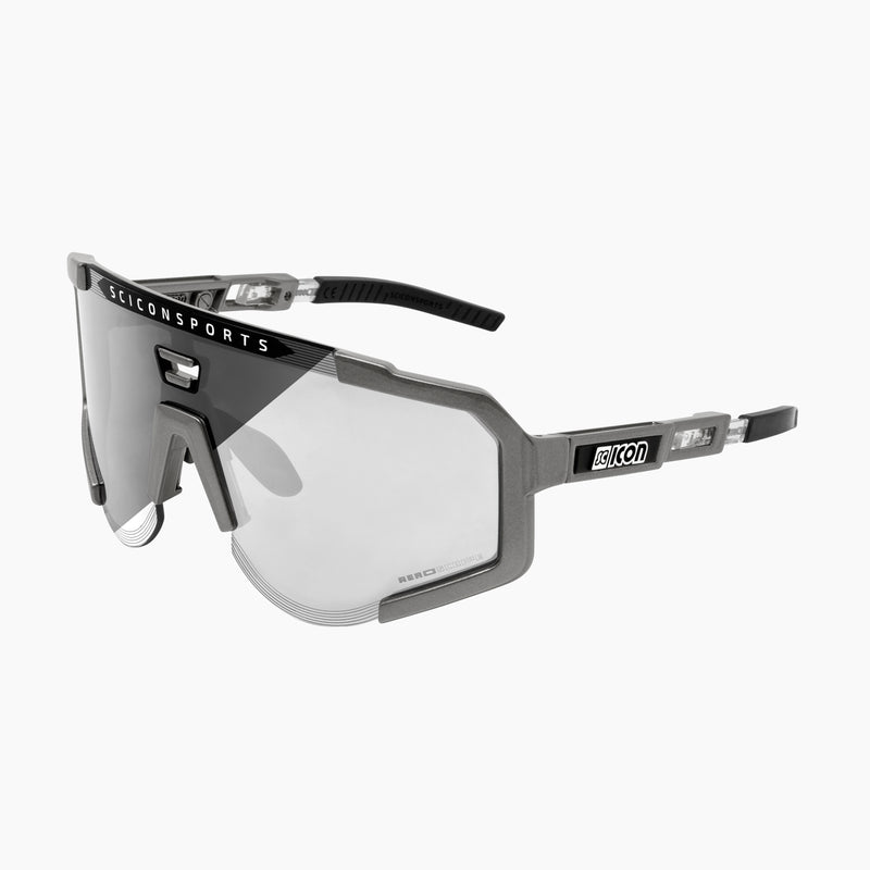 Scicon Occhiali Sportivi Aeroscope Antracite/Argento