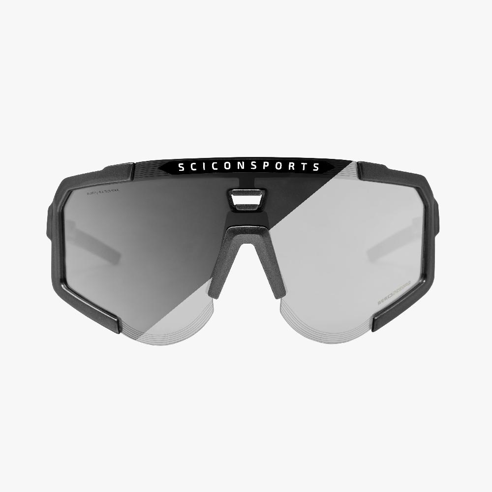 Scicon Occhiali Sportivi Aeroscope Antracite/Argento Soddisfazione Garantita