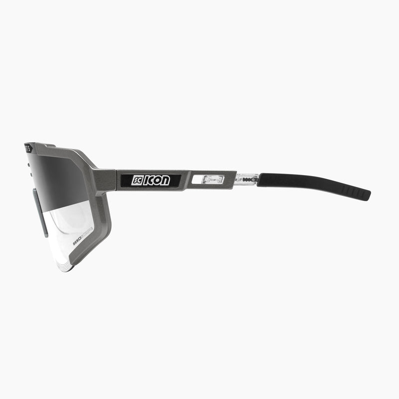 Scicon Occhiali Sportivi Aeroscope Antracite/Argento Soddisfazione Garantita