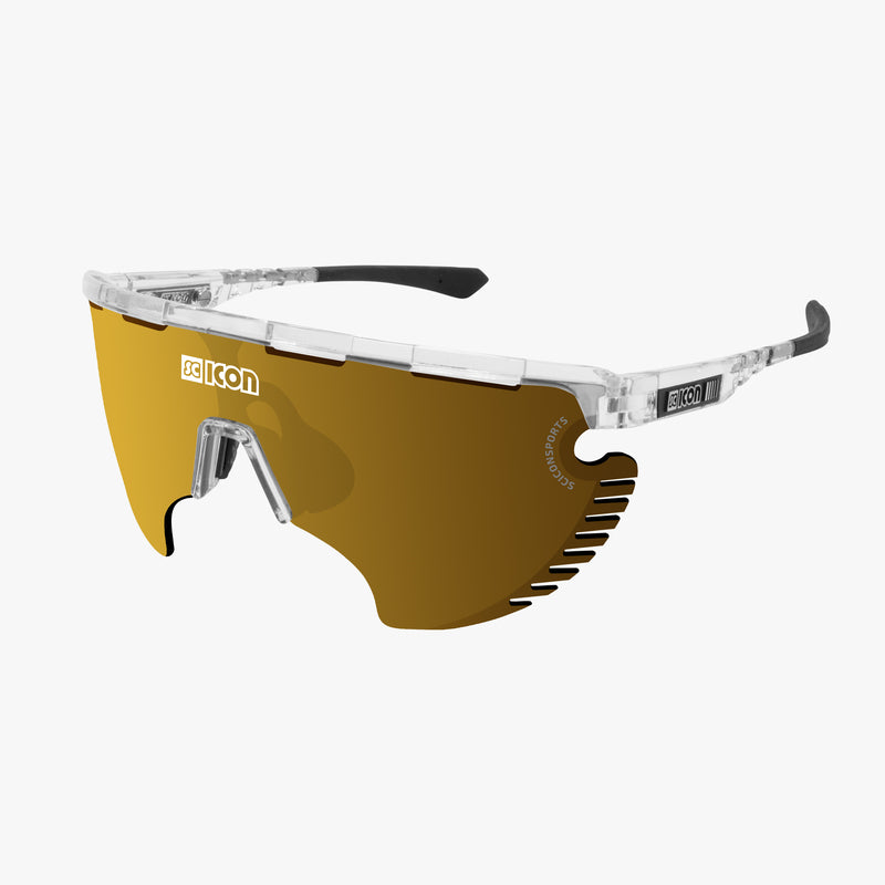 Scicon Occhiali Aerowing Lamon Cristallo/Lente Bronzo Specchiata