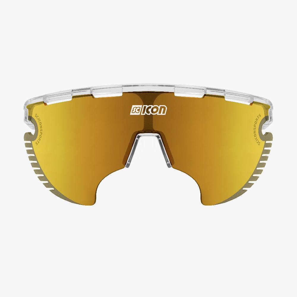 Scicon Occhiali Aerowing Lamon Cristallo/Lente Bronzo Specchiata Convenienza