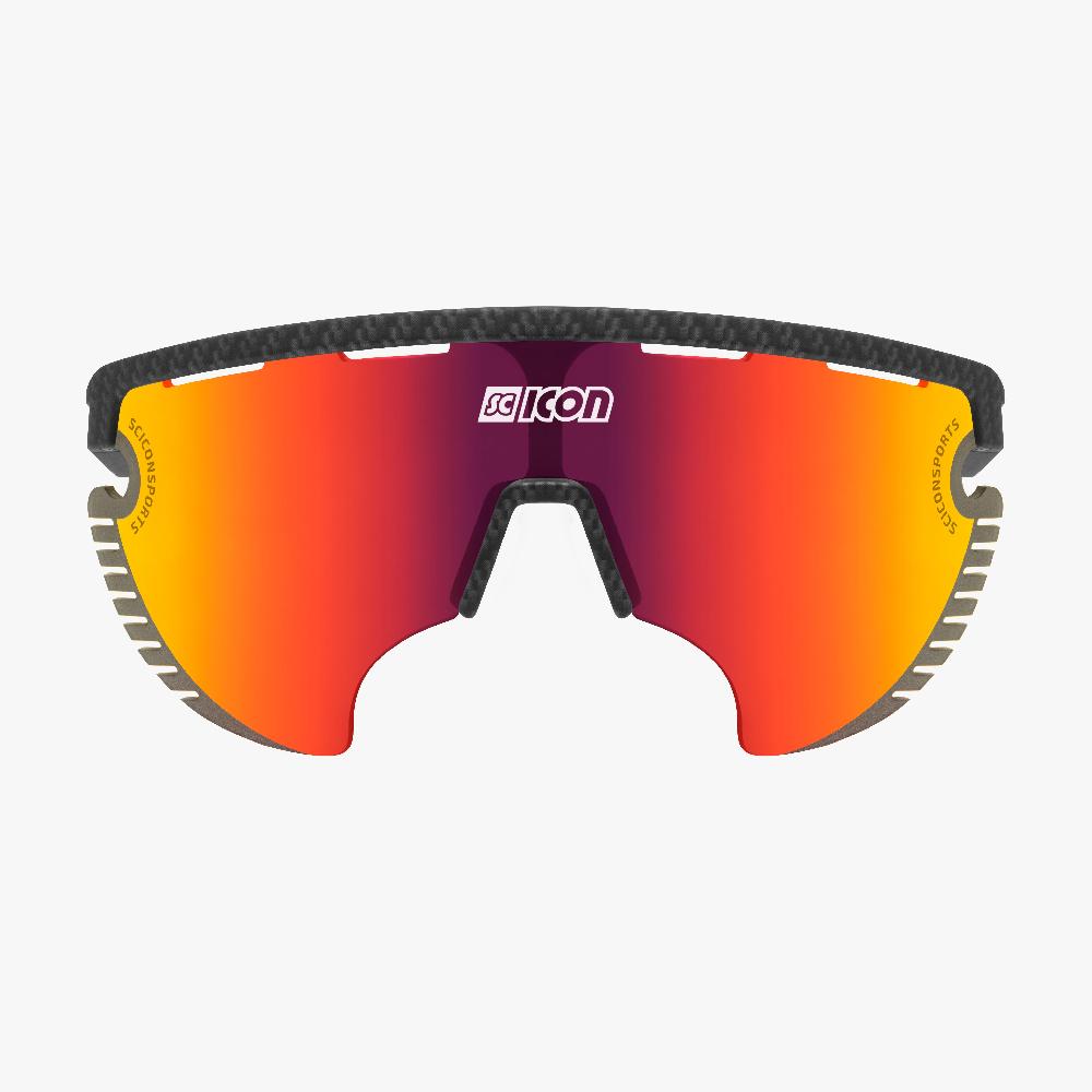 Scicon Occhiali Aerowing Lamon Carbon/Lente Rossa Specchiata Novità