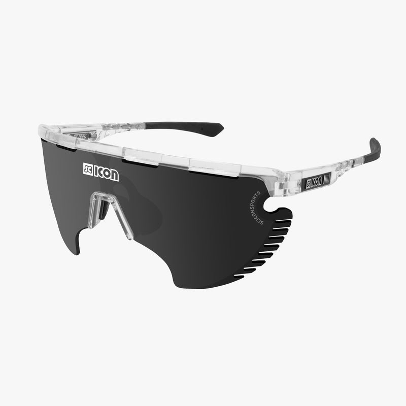 Scicon Occhiali Aerowing Lamon Cristallo/Lente Argento Specchiata