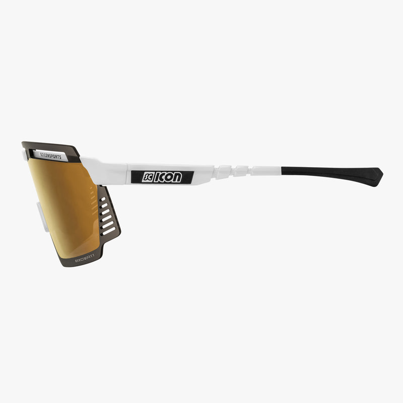 Scicon Aerowatt Occhiali Sportivi Bianco/Bronzo Online
