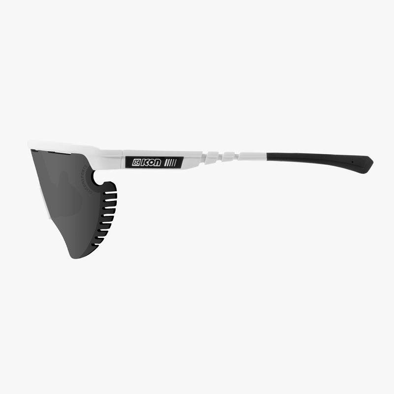 Scicon Occhiali Sportivi Aerowing Lamon Bianca/Lente Argento Saldi Di Fabbrica