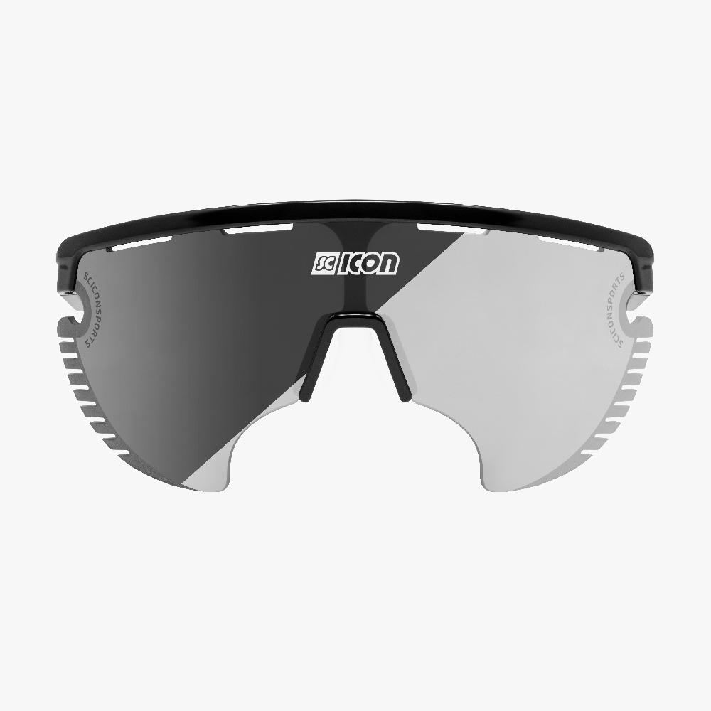 Scicon Occhiali Sportivi Aerowing Lamon Neri/Lente Argento Vendite Flash