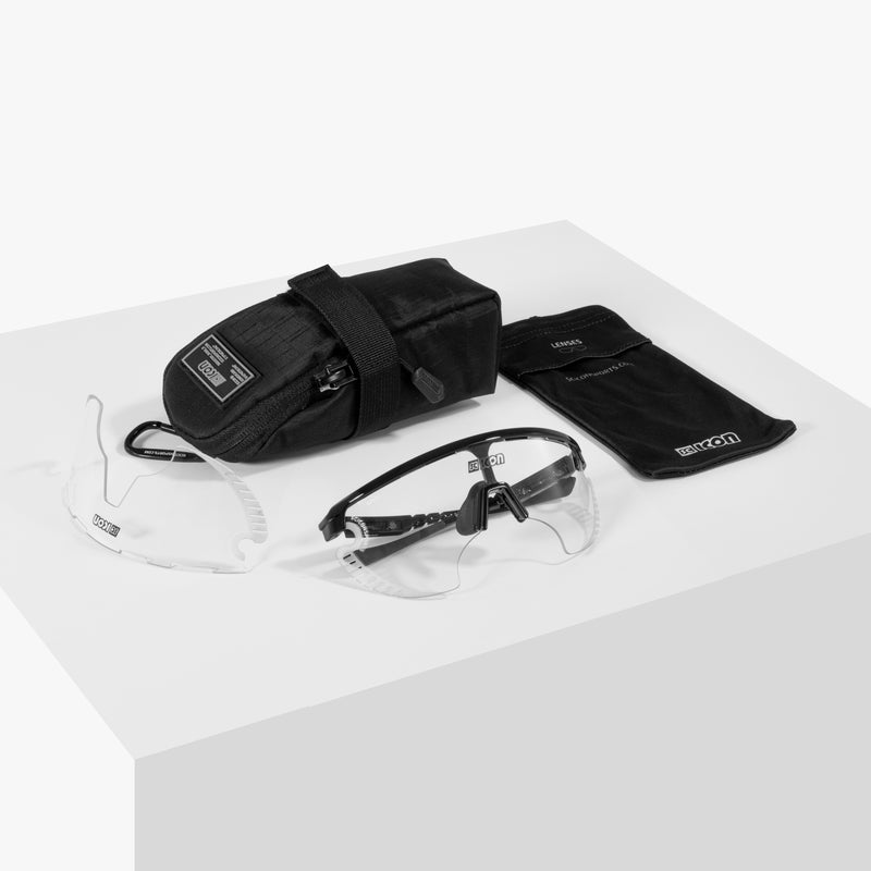 Scicon Occhiali Sportivi Aerowing Lamon Neri/Lente Argento Vendite Flash