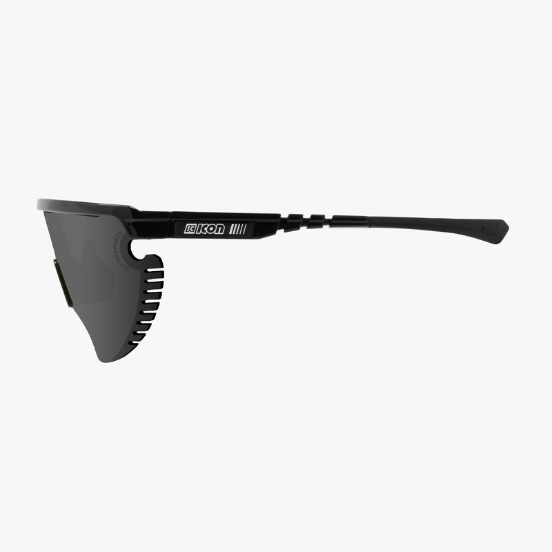 Scicon Occhiali Sportivi Aerowing Lamon Neri/Lente Argento Vendite Flash