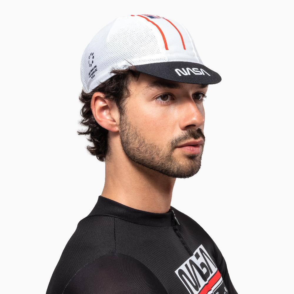 Scicon Cappellino da ciclismo Space Agency 11 Bianco Pezzi Unici