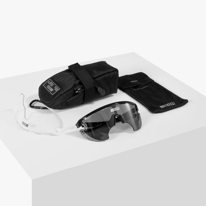 Scicon Occhiali Sportivi Aerowing Lamon Neri/Lente Argento Specchiata Negozi Online