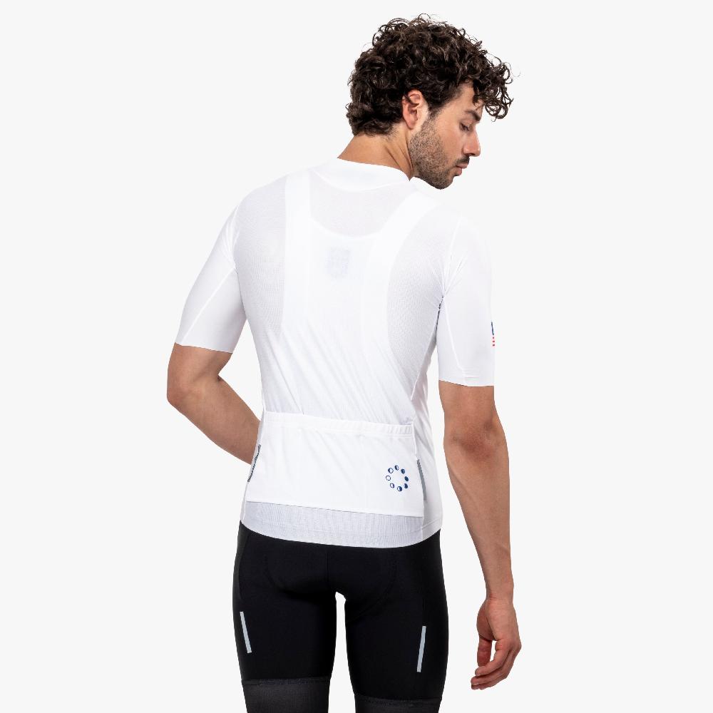 Scicon Maglia Ciclismo X-OverSpace Agency 06 Bianca Vendite Flash