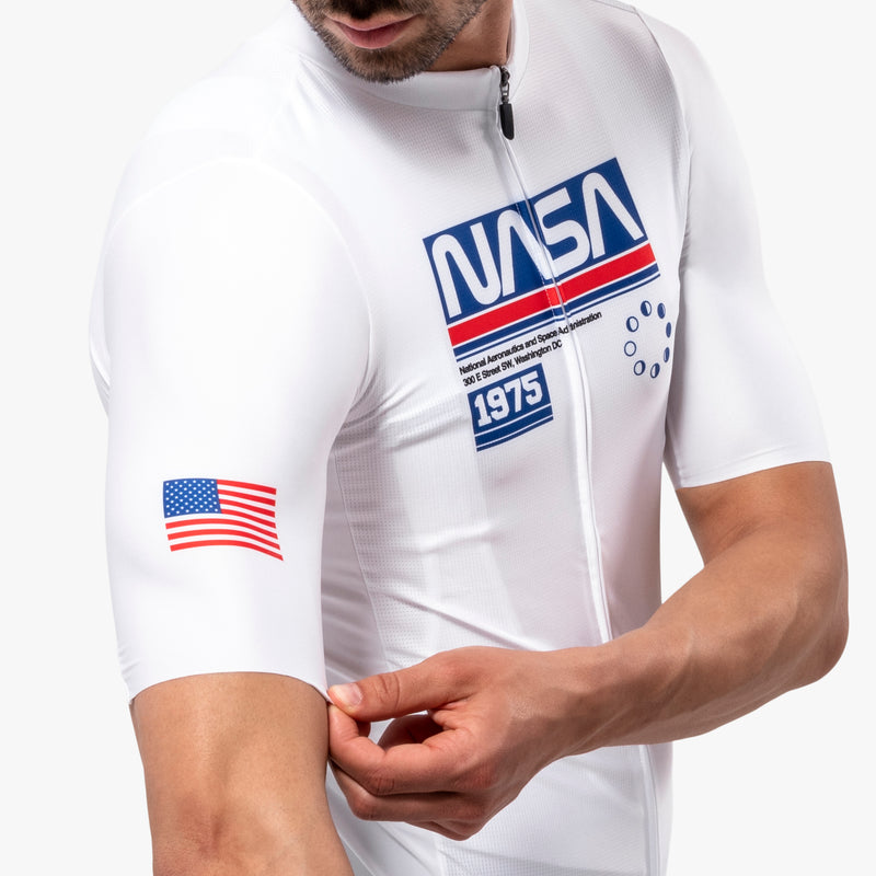 Scicon Maglia Ciclismo X-OverSpace Agency 06 Bianca Vendite Flash