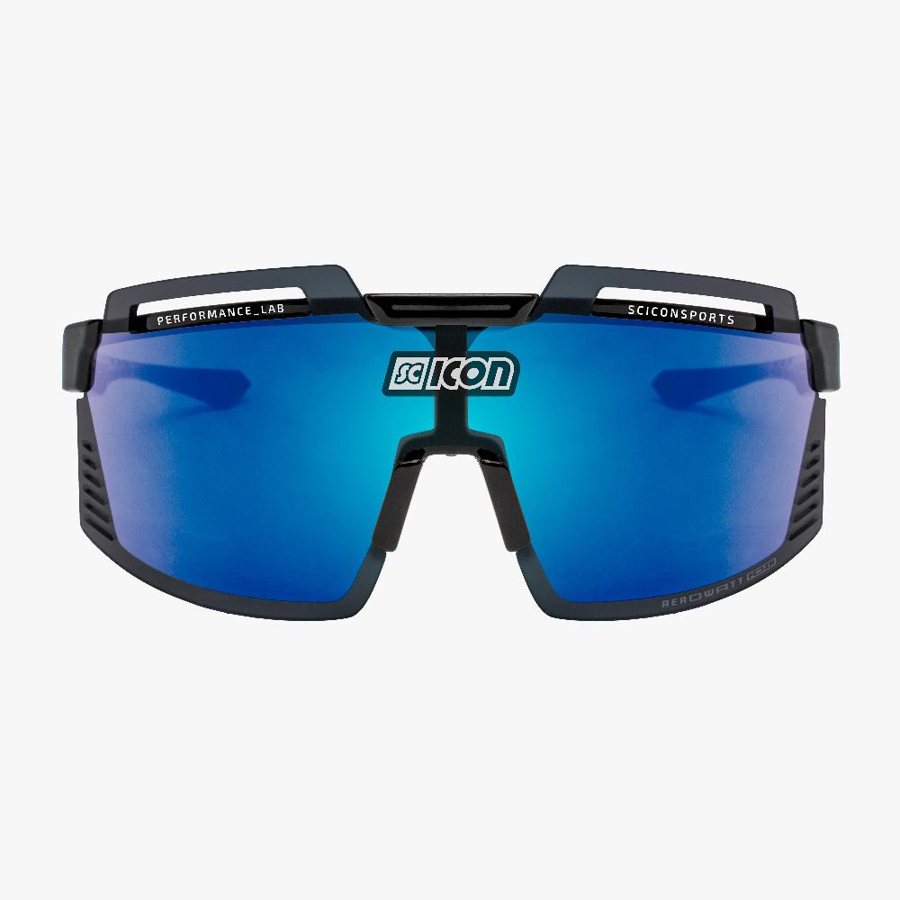 Scicon Occhiali Sportivi Aerowatt Foza Nero/Blu Negozio