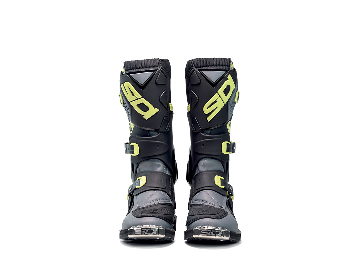 Sidi FLAME - black - lime / Regular / 31 Prezzo Ridotto