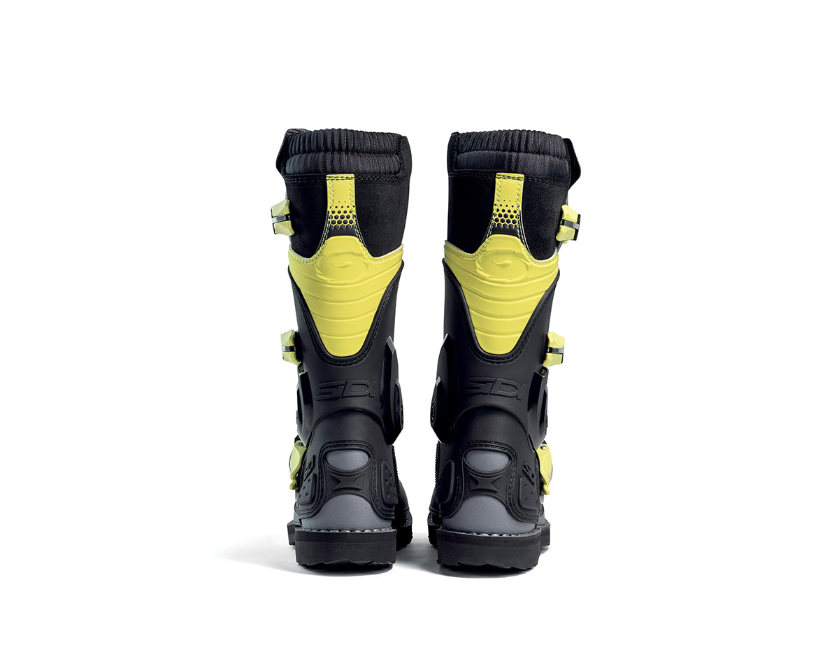 Sidi FLAME - black - lime / Regular / 31 Prezzo Ridotto