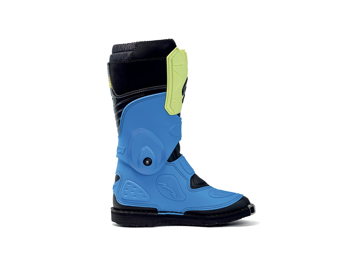 Sidi FLAME - light blue - lime - black / Regular / 32 Sottocosto