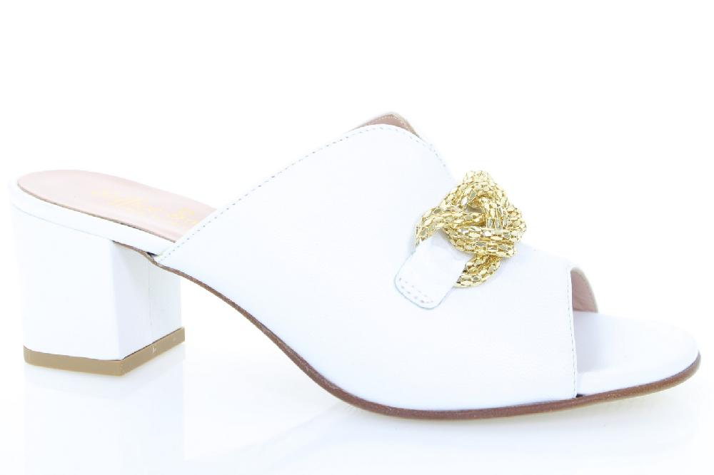 Soffice Sogno Sabot in pelle con access. catena Fino al 65% di sconto