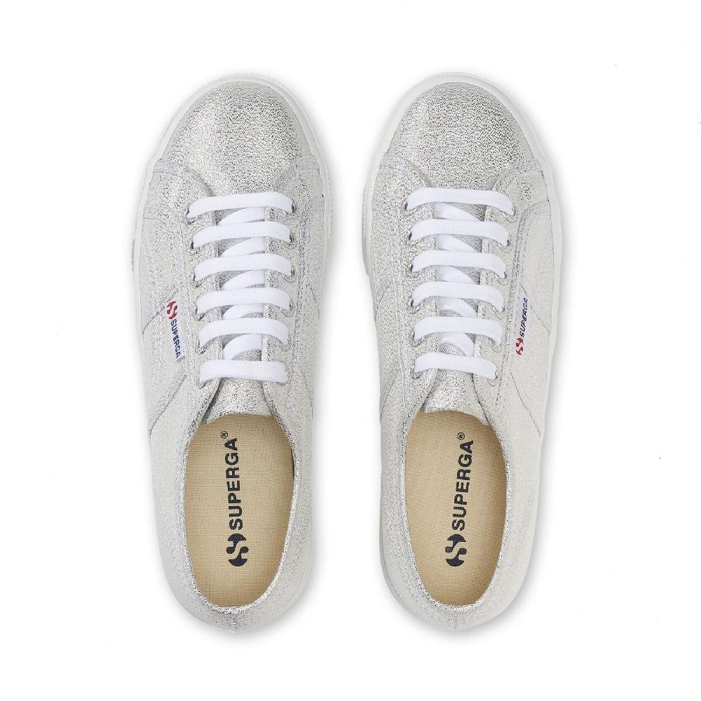 Superga 2790 PLATFORM LAMEGREY SILVER Liquidazione