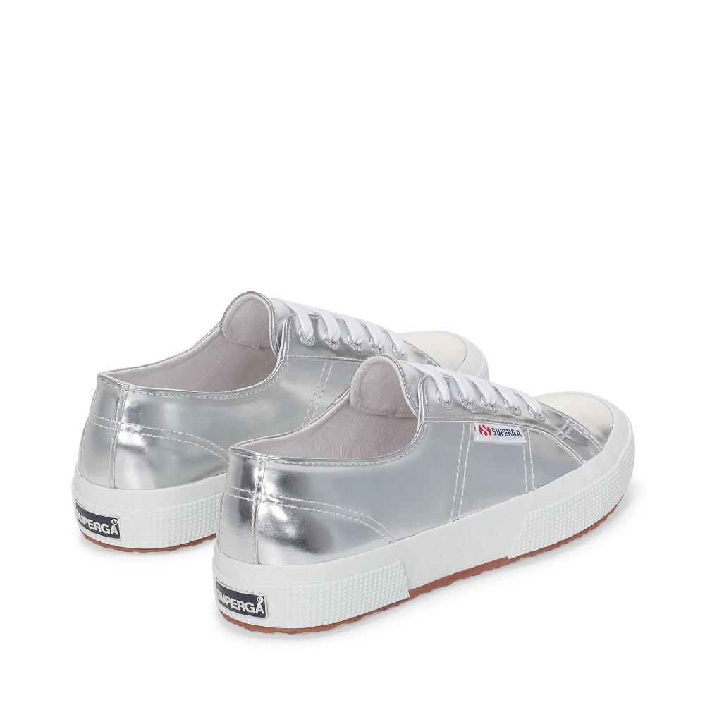 Superga 2750 MIRROR SYNTHETIC MATERIALSILVER Super Saving Price