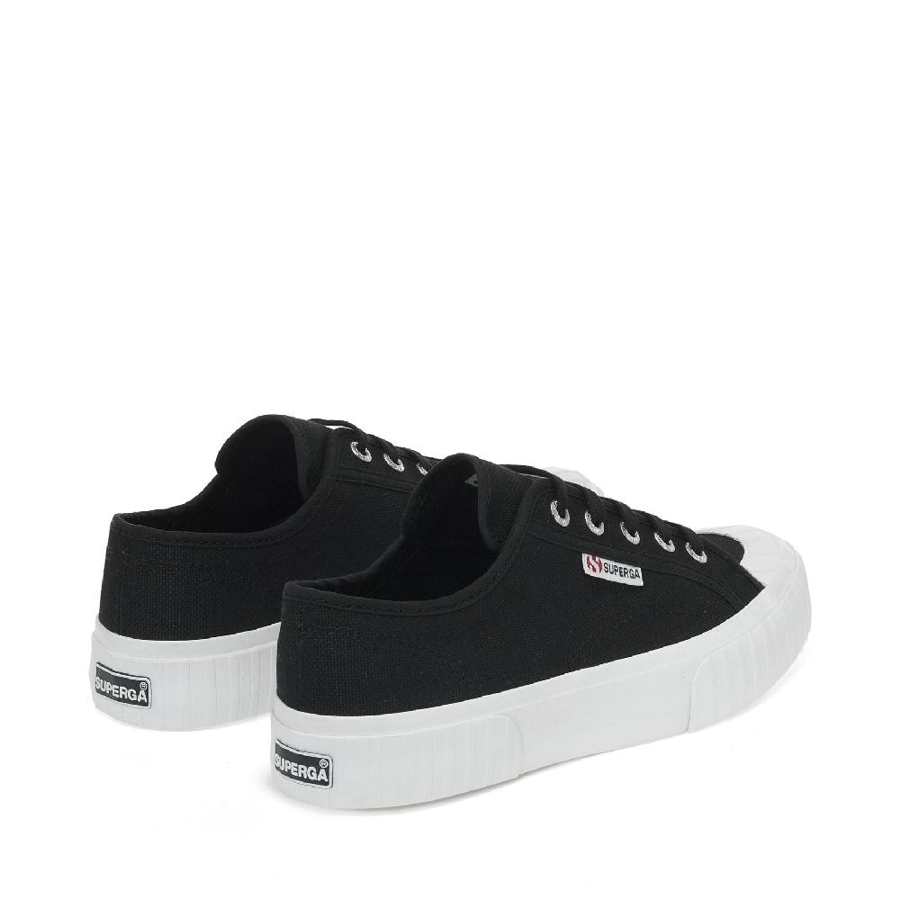 Superga 2630 STRIPEBLACK-FWHITE Only for today