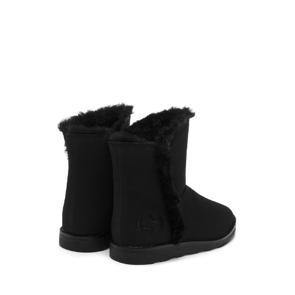Superga 4033 KIDS SYNTHETIC MATERIALTOTAL BLACK Prezzo Ridotto