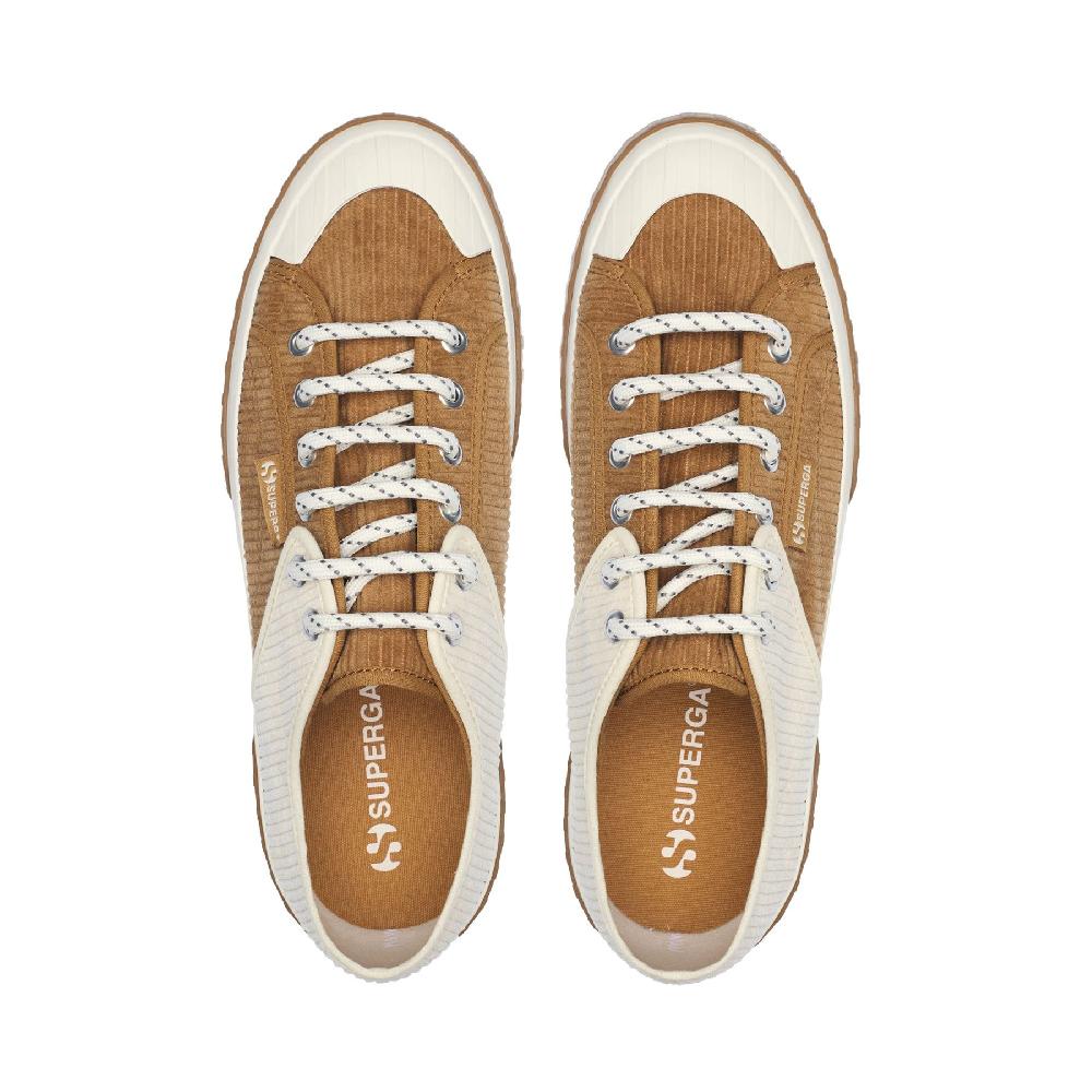 Superga 2630 PANELS CORDUROYDUON-WHITE AVORO Comprane uno, ottenene uno gratis
